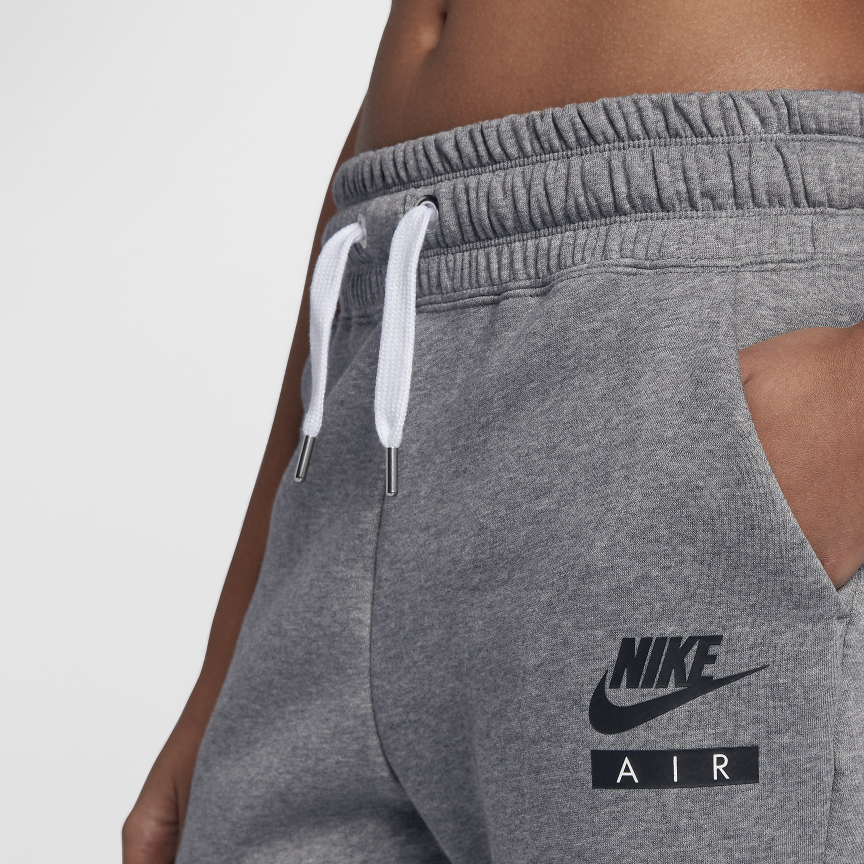 Nike Air Women's Trousers - Carbon Heather/White/Black