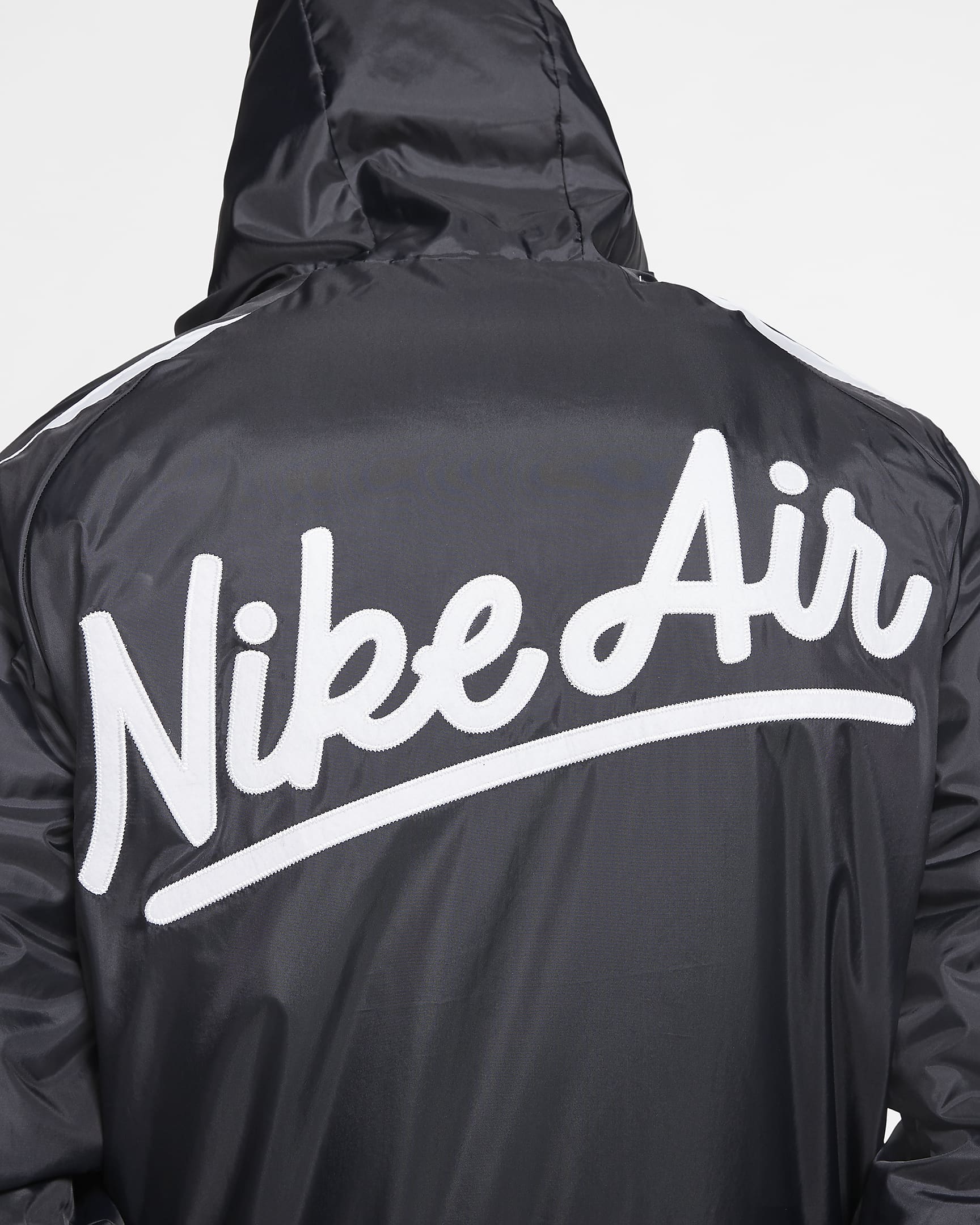 Nike Air Men's Woven Jacket - Black/Black/White