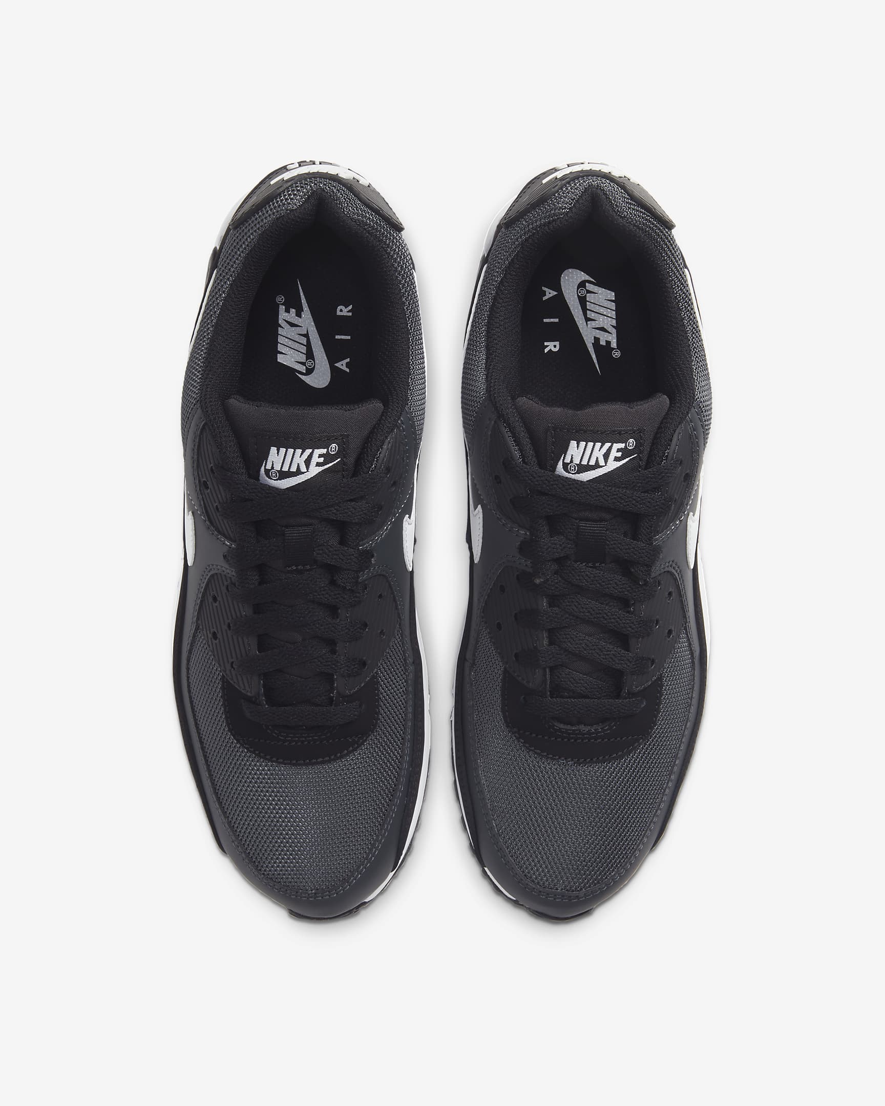 Nike Air Max 90 férfi cipő - Iron Grey/Dark Smoke Grey/Fekete/Fehér