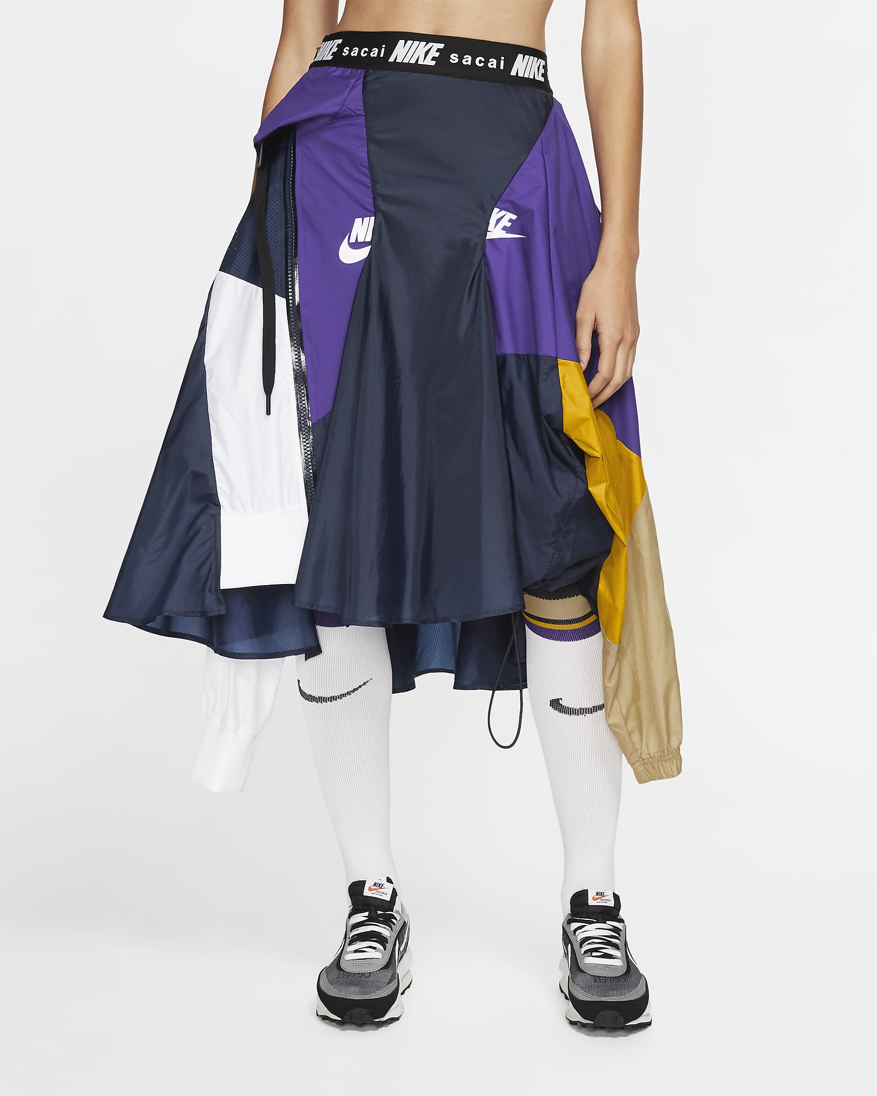 sacai nike skirt