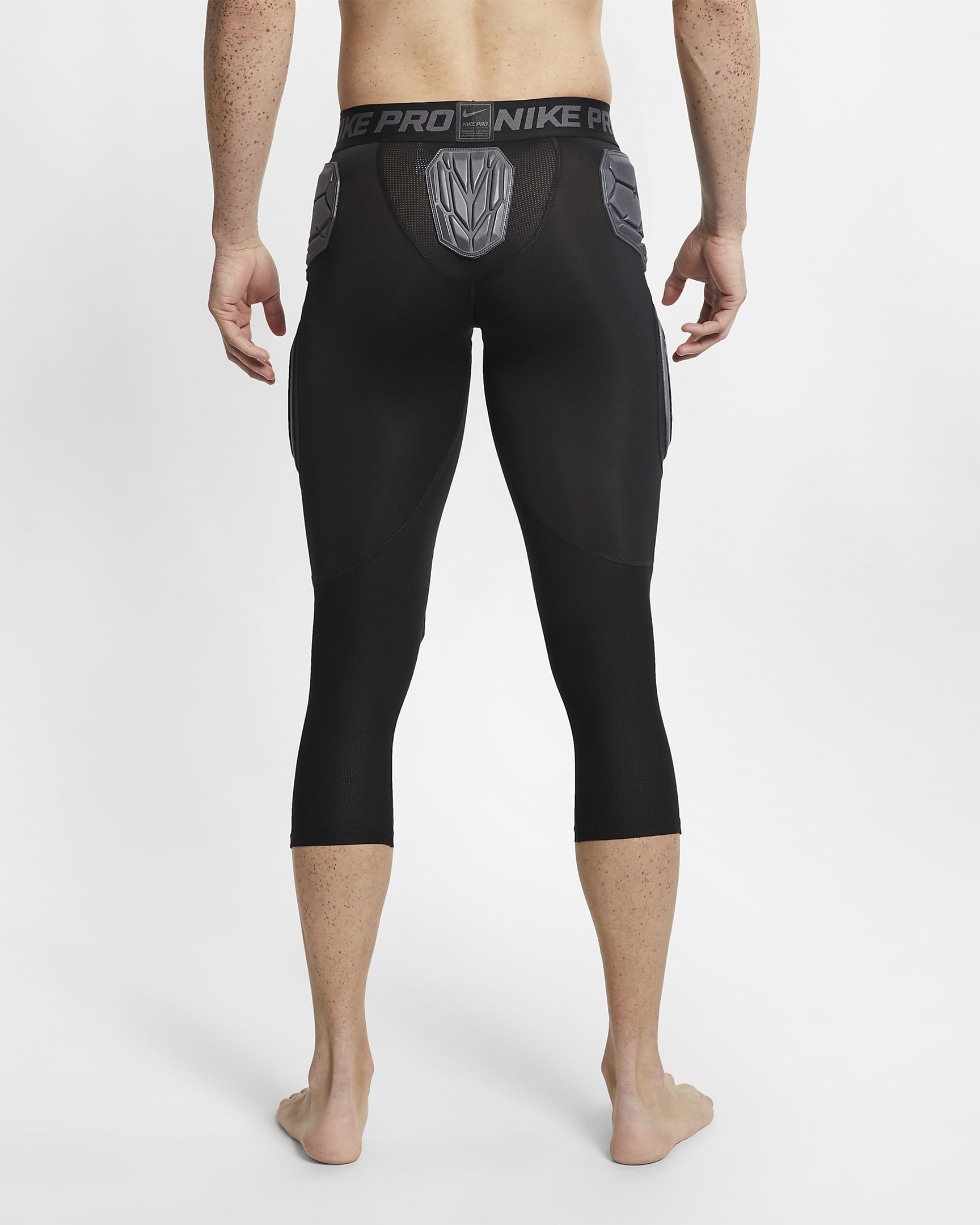 Mallas de 3/4 para hombre Nike Pro HyperStrong - Negro/Negro