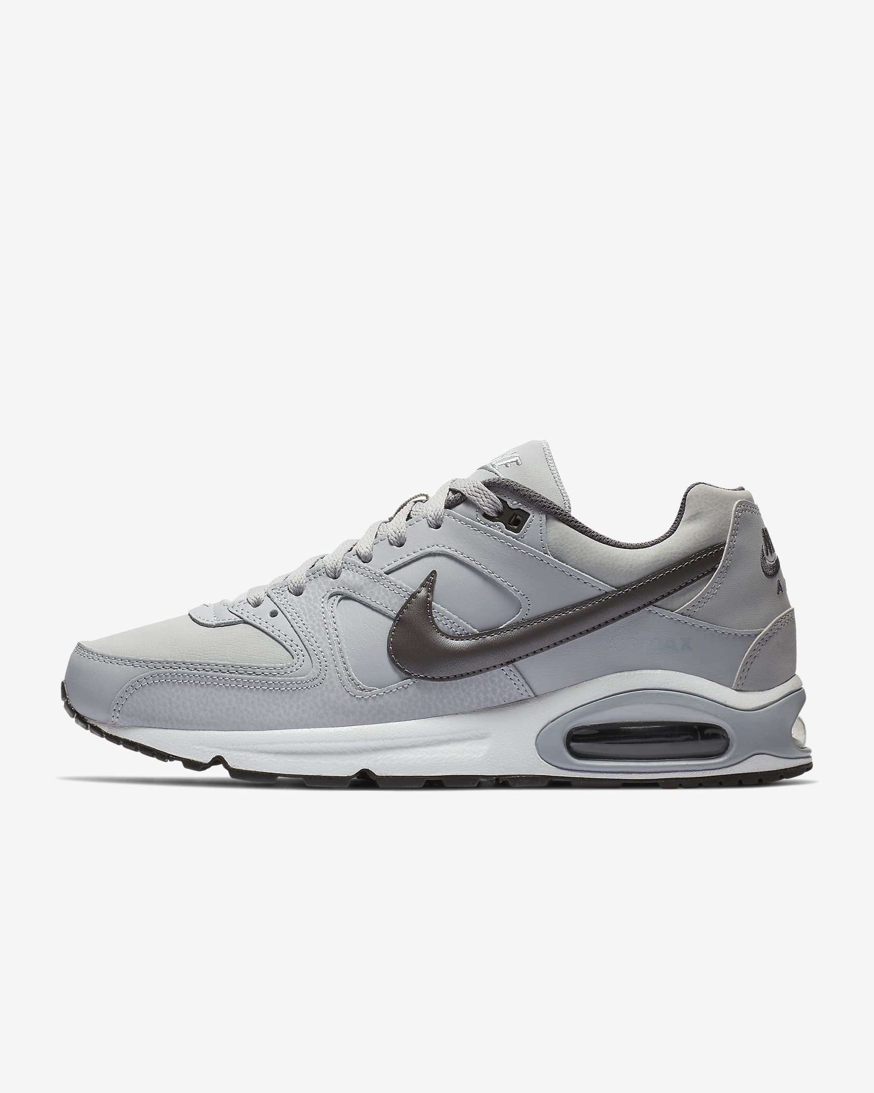 Nike Air Max Command Erkek Ayakkabısı - Wolf Grey/Siyah/Beyaz/Metallic Dark Grey