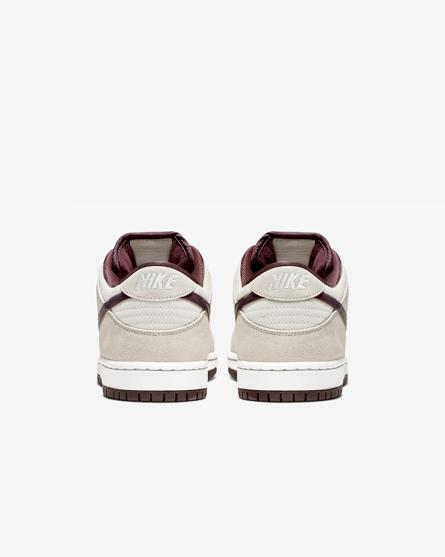 Nike SB Dunk Low Pro Skate Shoe - Desert Sand/Summit White/Mahogany