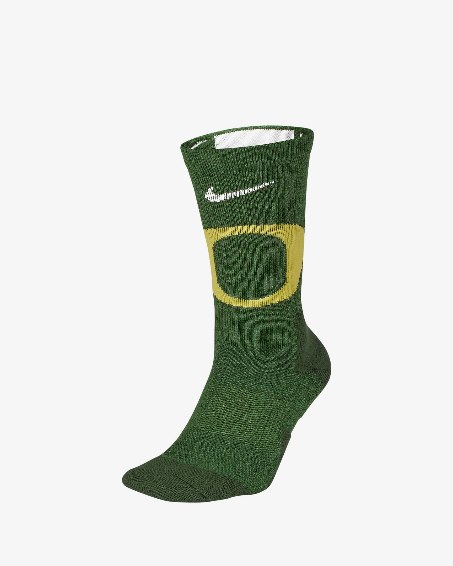 Nike College Elite (Oregon) Basketball Crew Socks. Nike.com