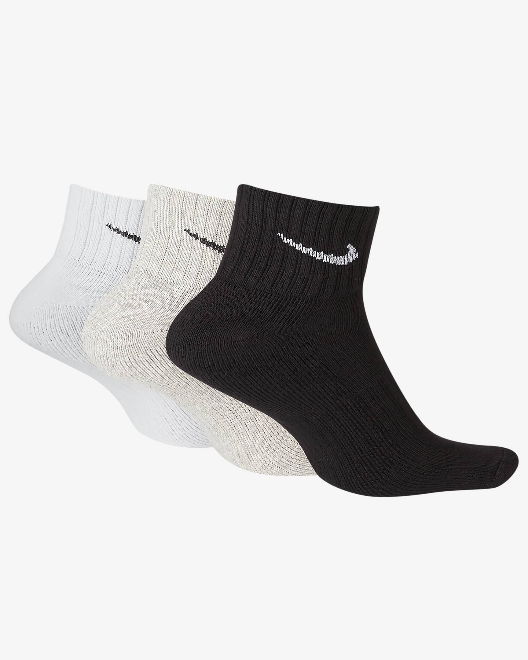 Nike Cushioned Ankle Socks (3 Pairs). Nike SE