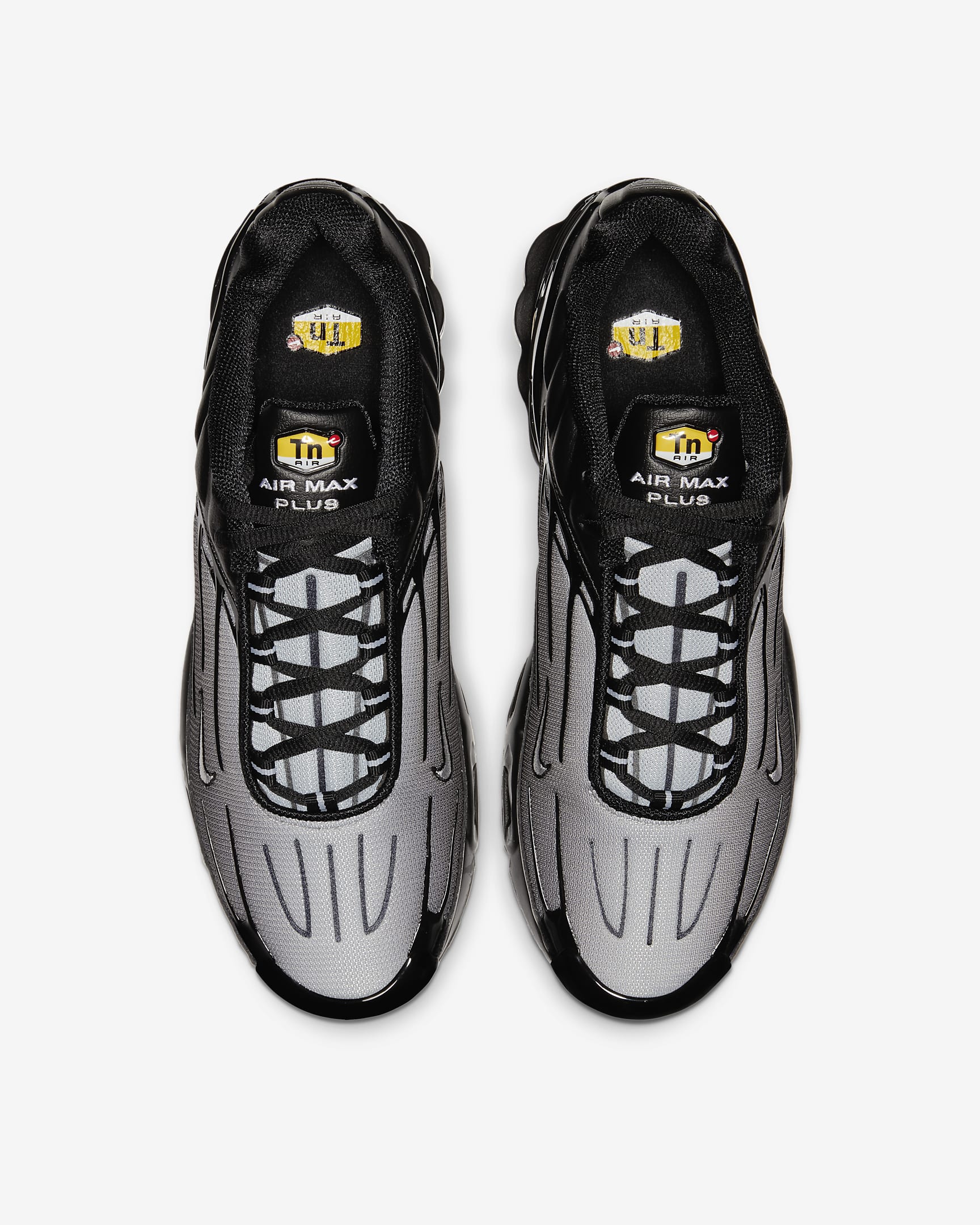 Nike Air Max Plus III herenschoenen - Zwart/Zwart/Wolf Grey