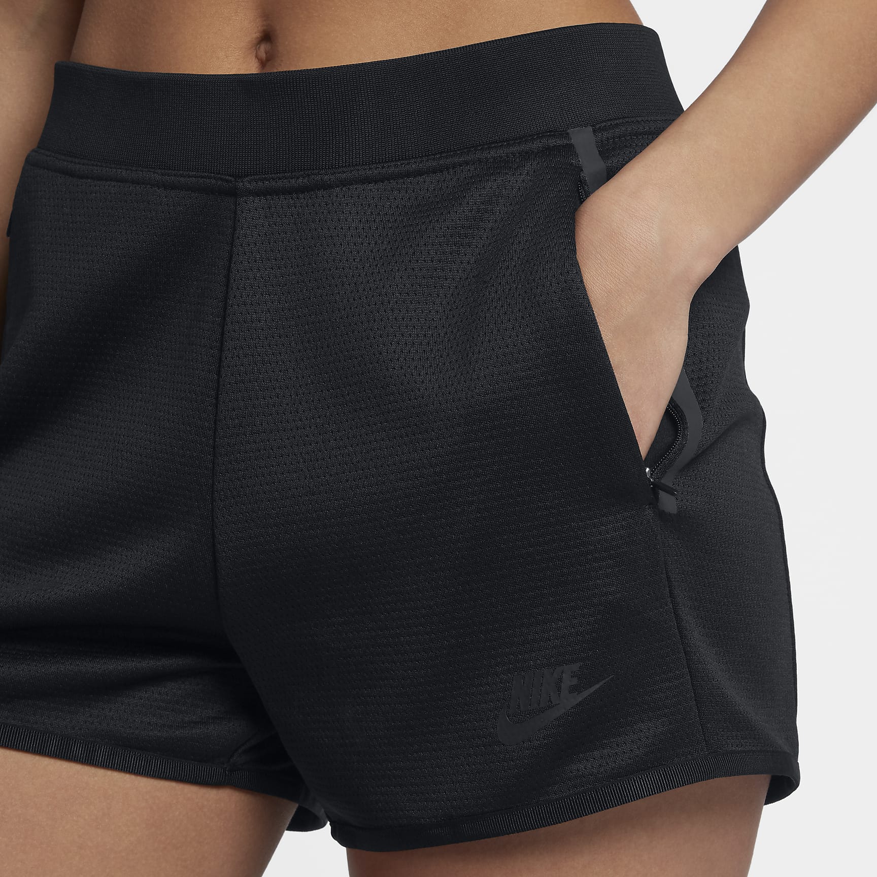 Nike Sportswear Tech Fleece Women's Shorts - Black/Black