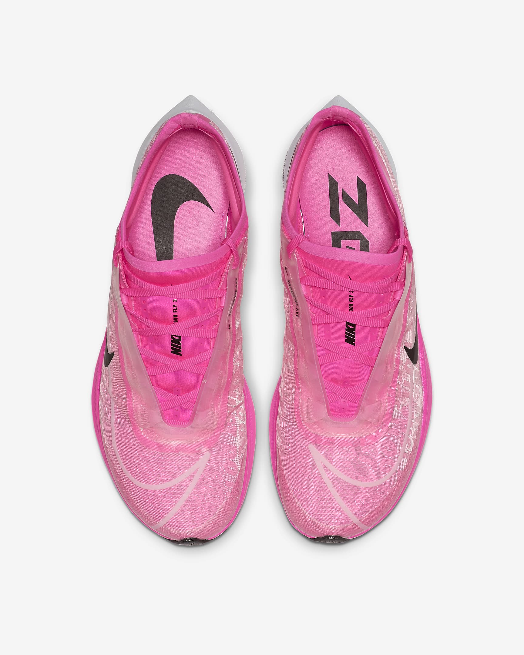 Nike Zoom Fly 3 Women's Road Running Shoes - Pink Blast/Atmosphere Grey/White/True Berry