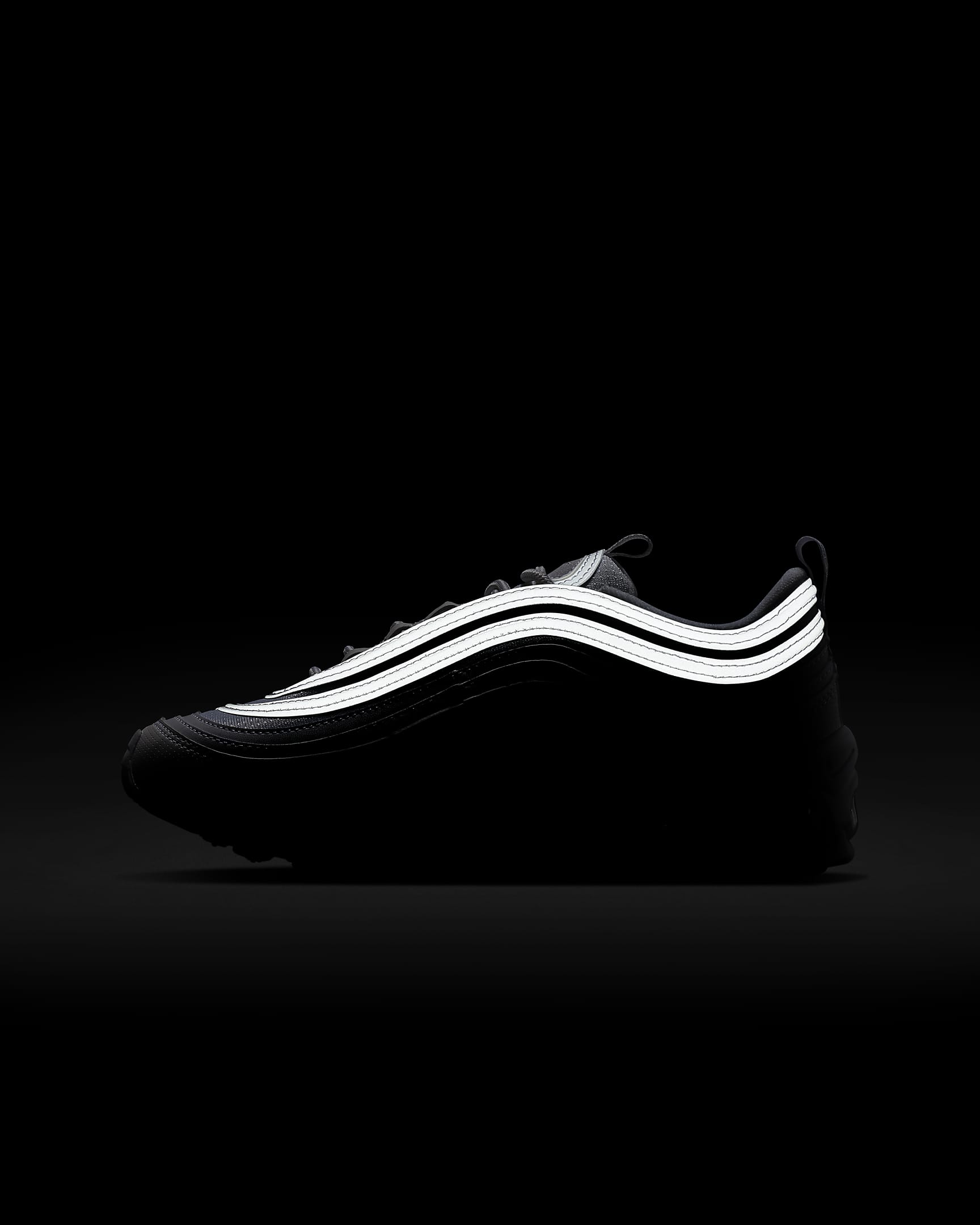 Scarpa Nike Air Max 97 - Ragazzo/a - Bianco/Argento metallizzato/Bianco