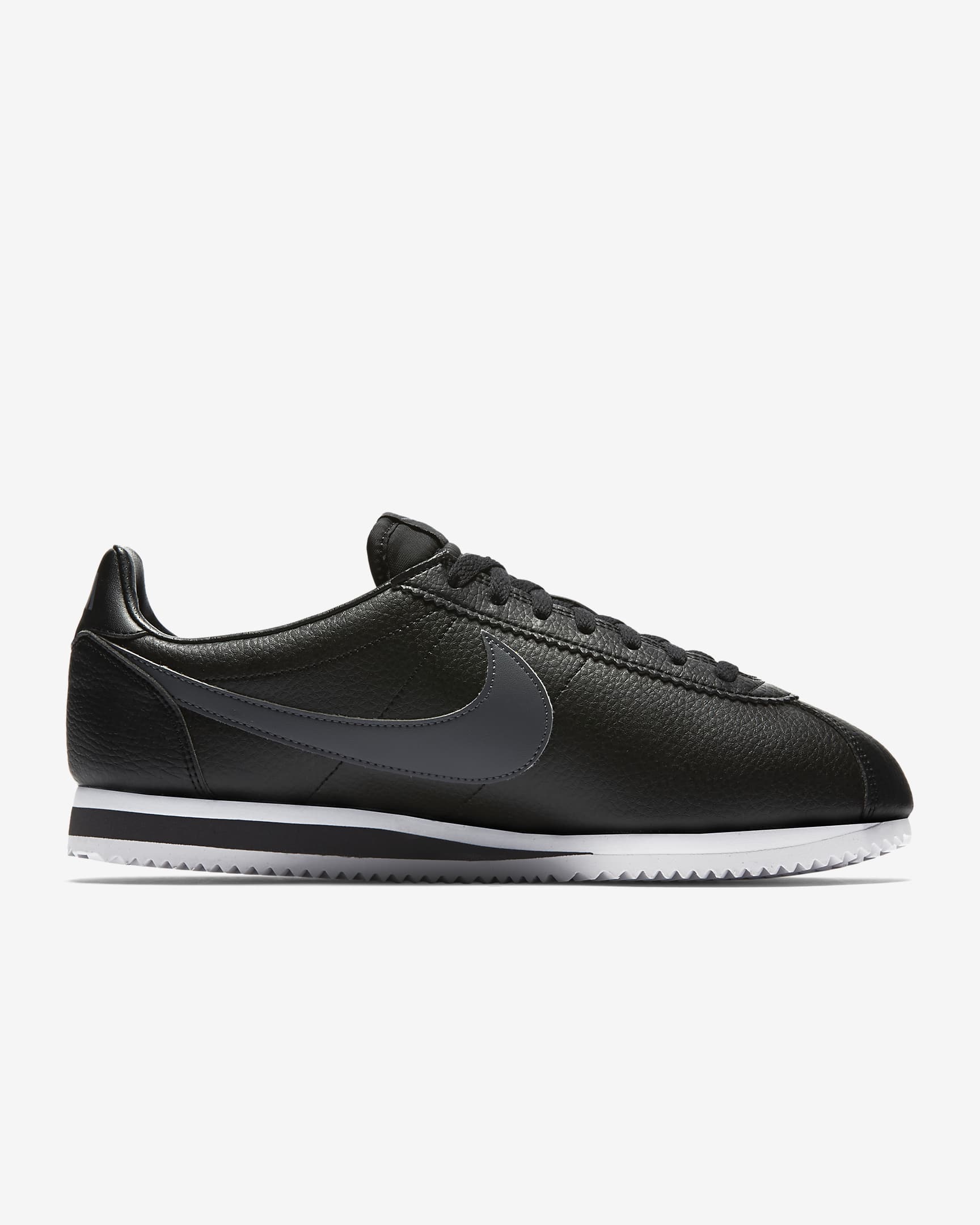 Nike Classic Cortez Men's Shoe - Black/White/Dark Grey