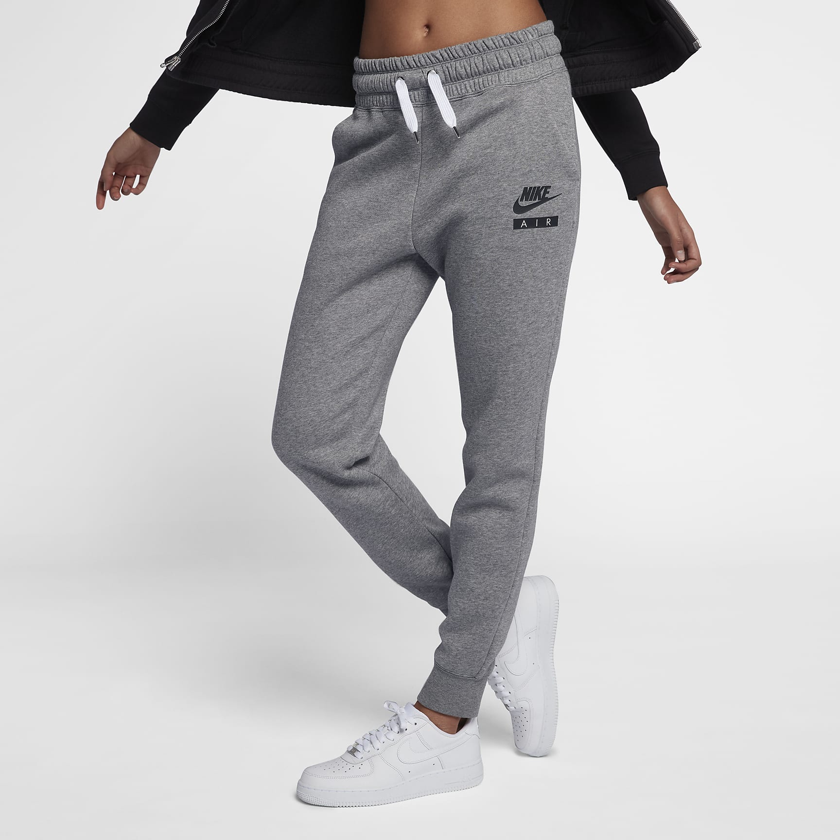 Nike Air Women's Trousers - Carbon Heather/White/Black