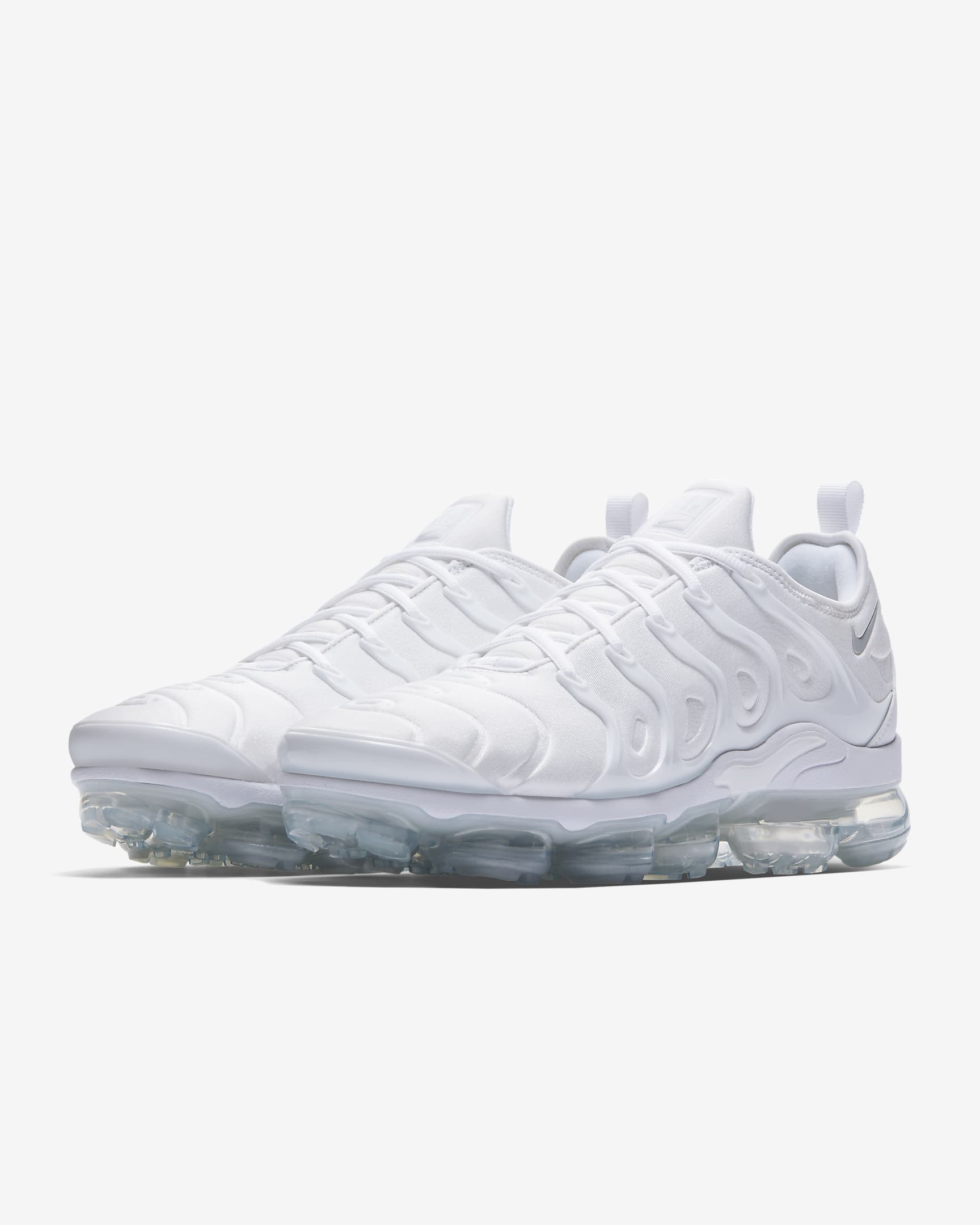 Tenis para hombre Nike Air VaporMax Plus - Blanco/Platino puro/Blanco