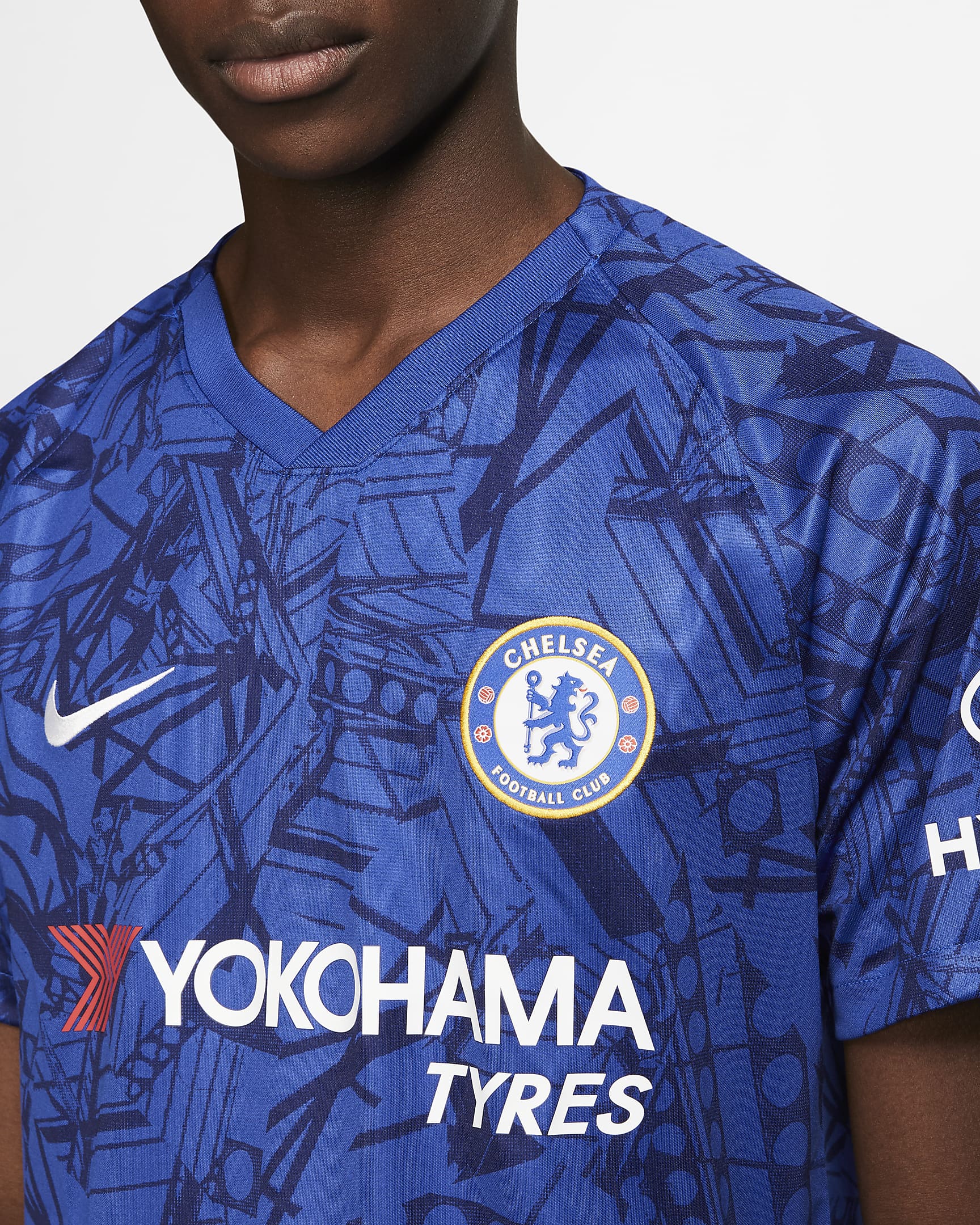 Chelsea F.C. 2019/20 Stadium Home Men's Football Shirt. Nike BG