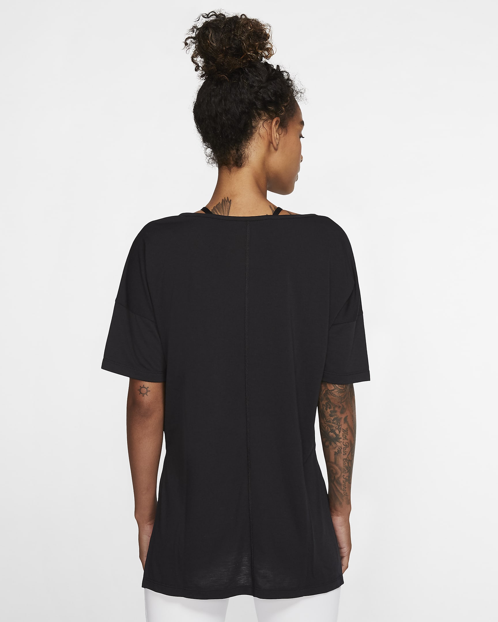 Nike Yoga Women's ShortSleeve Top.
