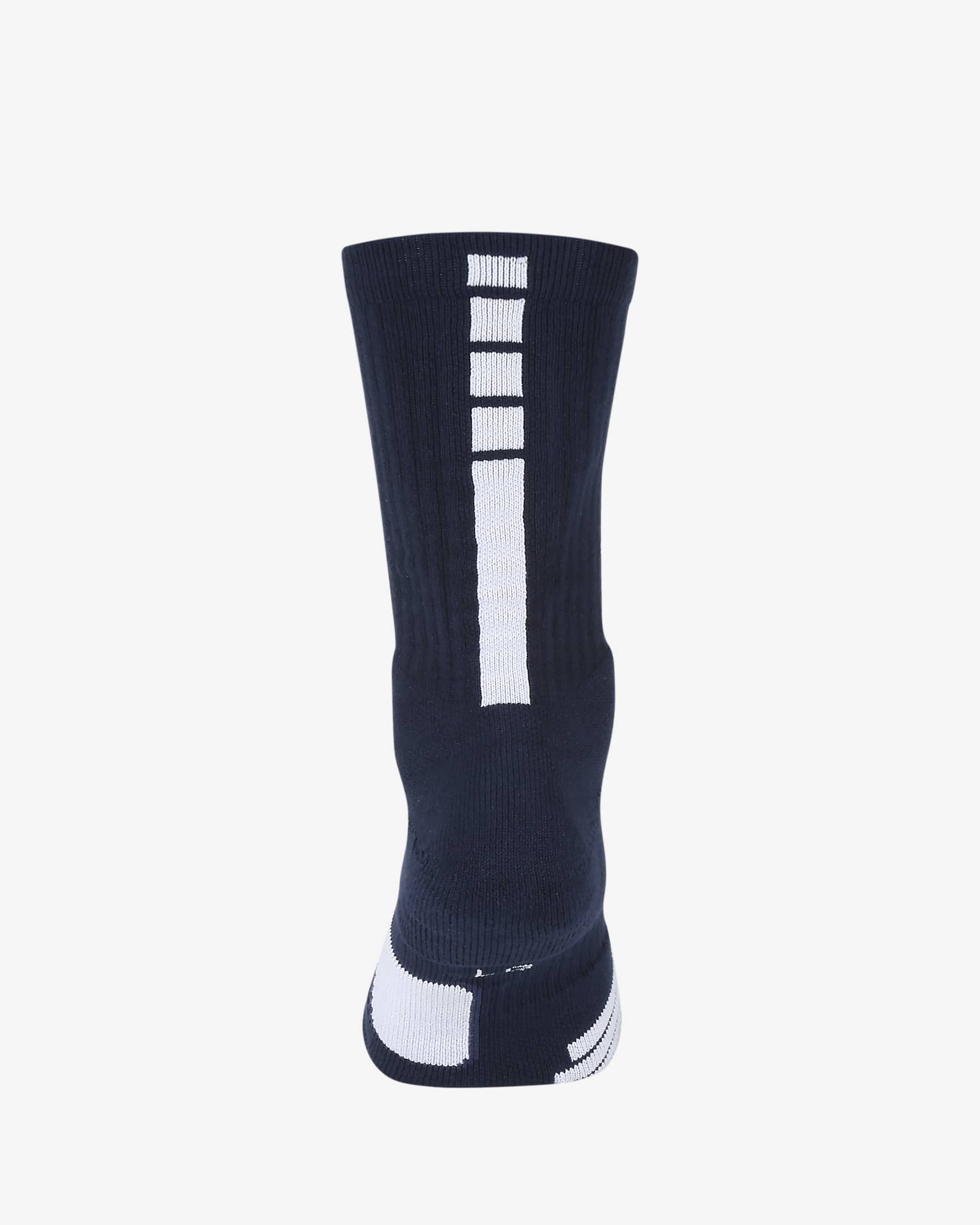 Nike Elite Crew Basketball Socks - Midnight Navy/White/White