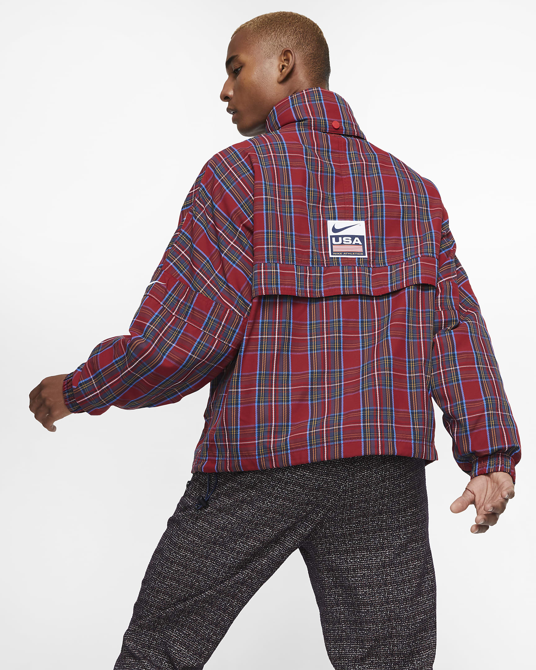 Nike Men's Plaid Jacket. Nike JP