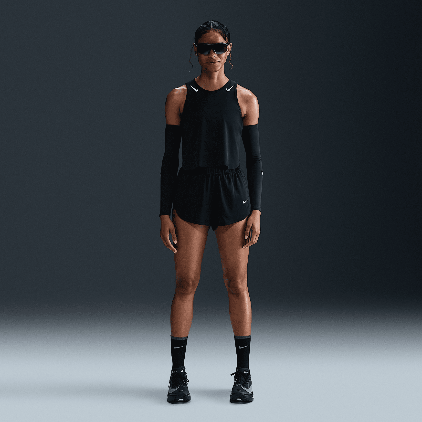 Nike Women's Dri-FIT Brief-Lined Running Shorts