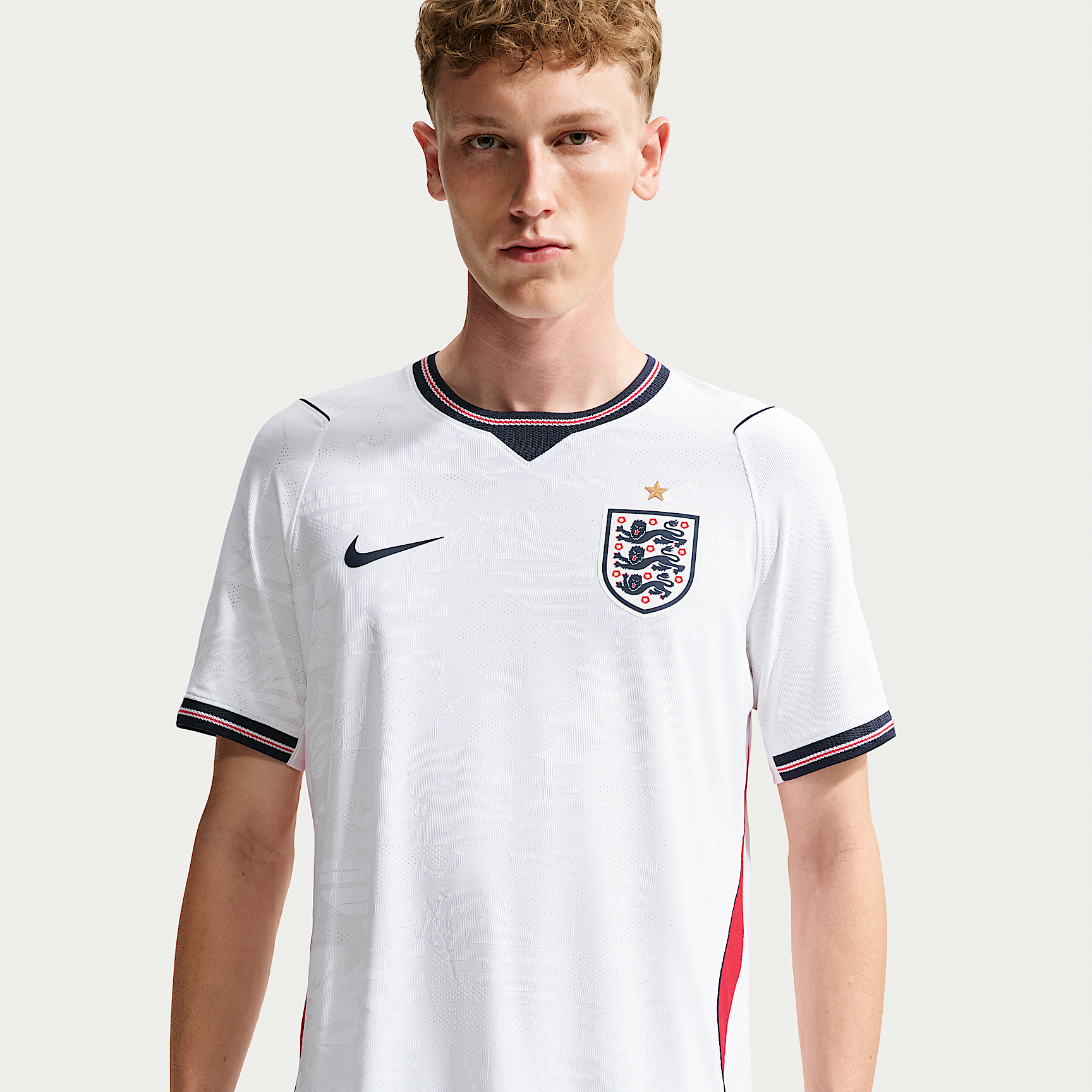 England National Team 2026 Match Home Men's Nike Aero-FIT Football Shirt