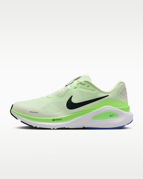 Nike Men\'s White and Green Running Shoes with Black Swoosh Nike Run Swift 3 Men main image 3