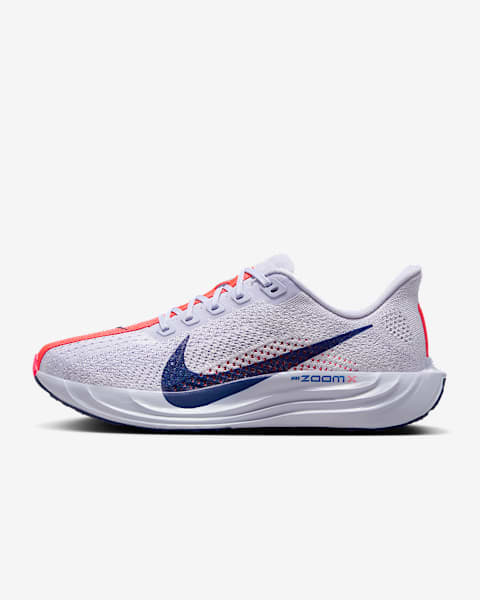 orange color nike shoes