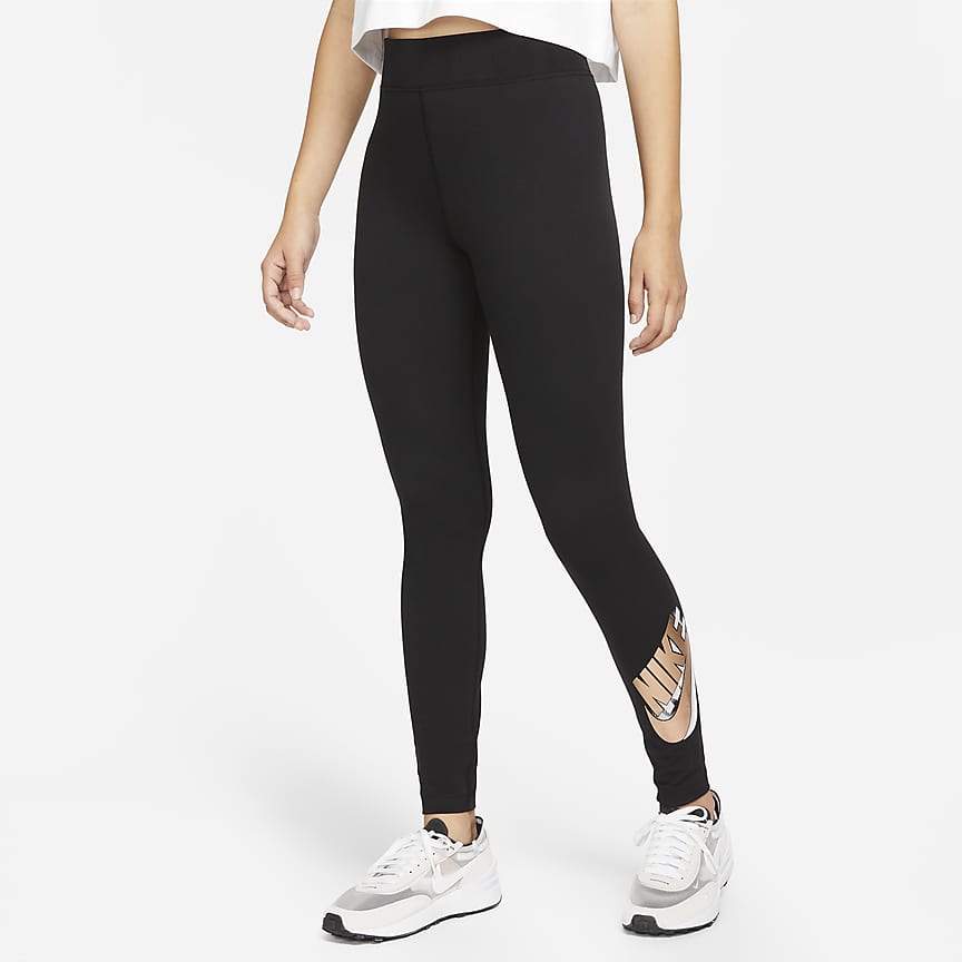 High-Waisted Graphic Leggings. Nike 