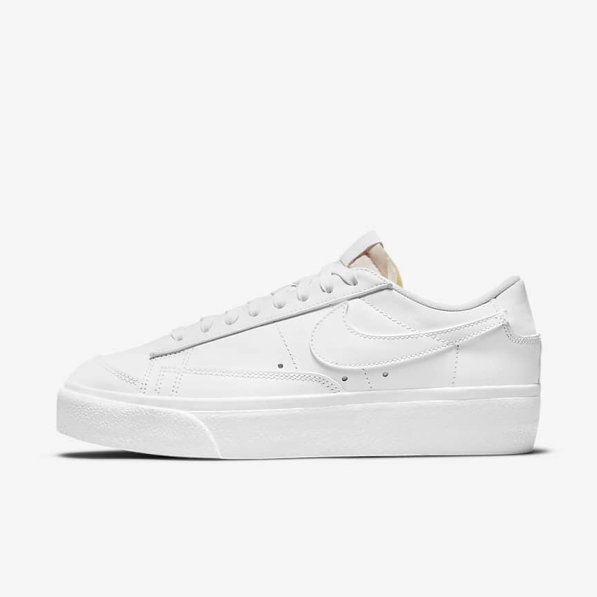 Nike Blazer Low Platform (White)