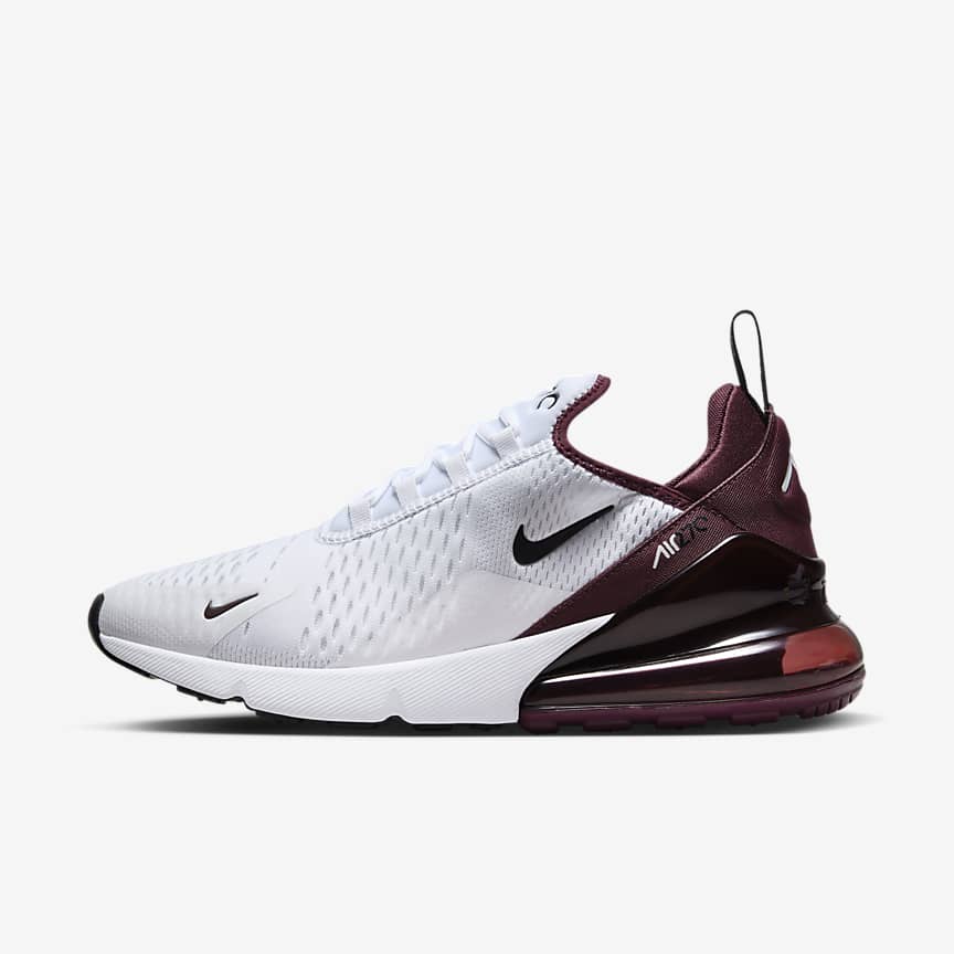 Nike Air Max 270 Sneakers in Black and Red-Gray