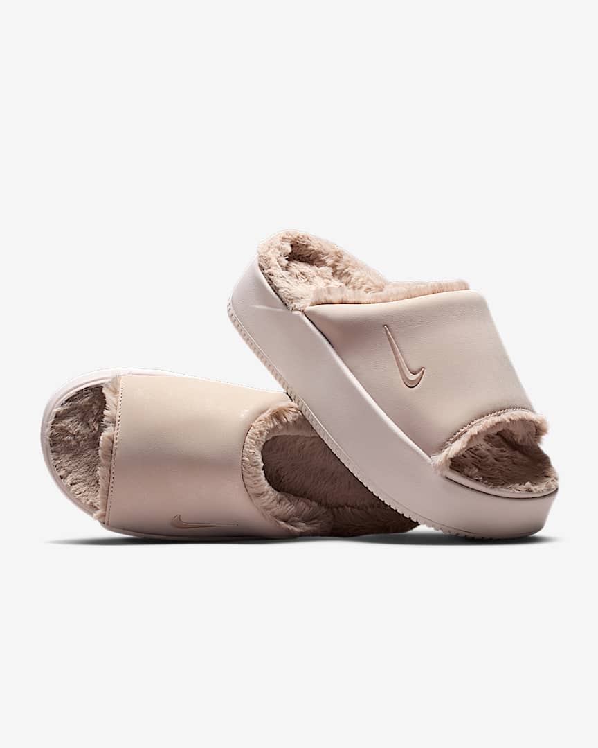 Nike Calm Elevation Fur Women's Slides