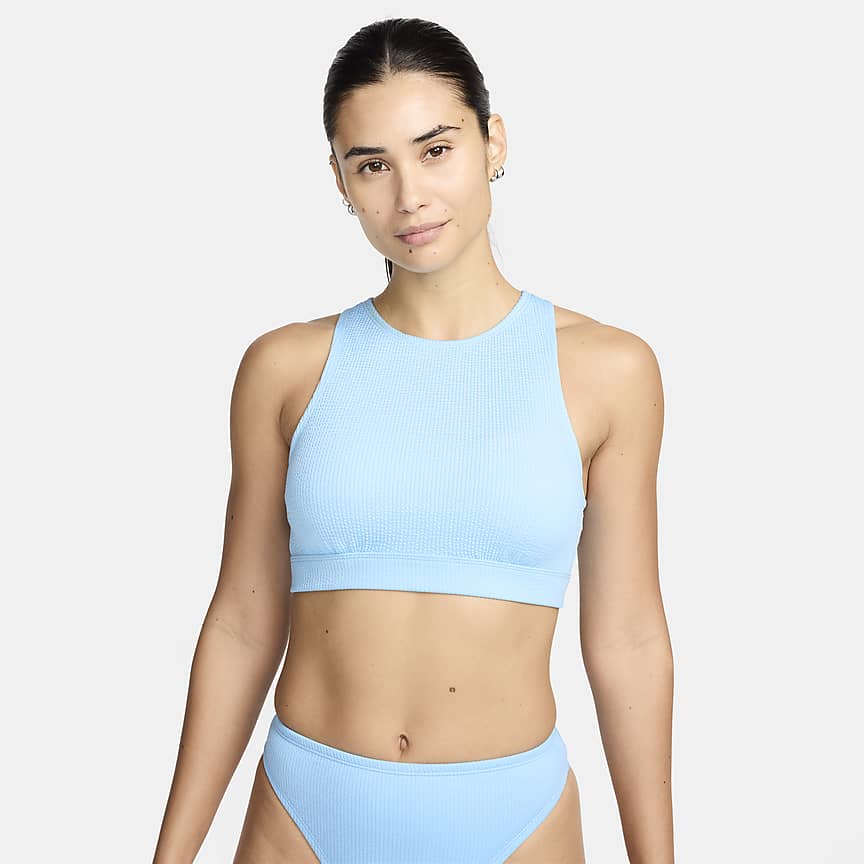Nike Women's Sports Bra 100% Nylon Blend Training AJ4047 Blue (Small) :  : Clothing, Shoes & Accessories