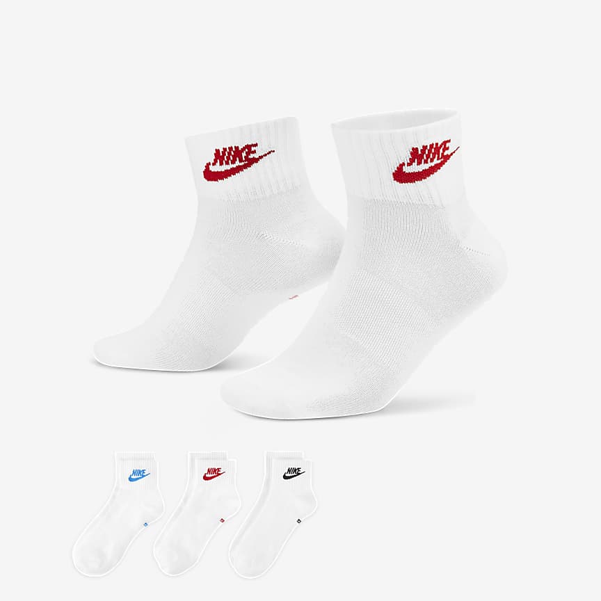coloured nike ankle socks