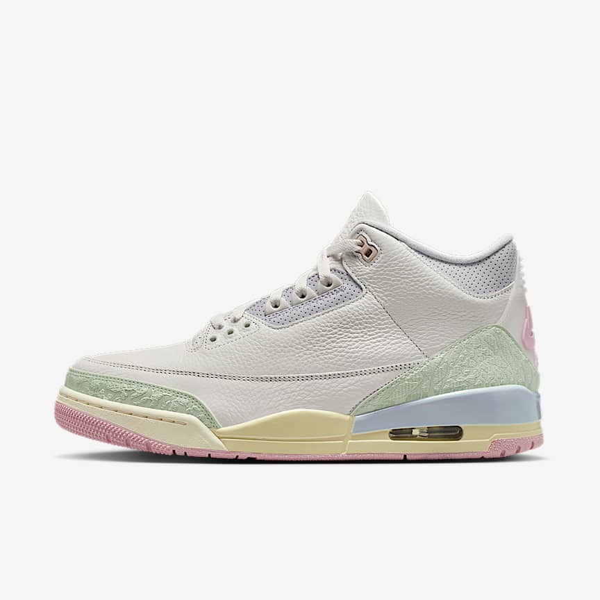Air Jordan 3 Retro "Sail and Jade Aura"