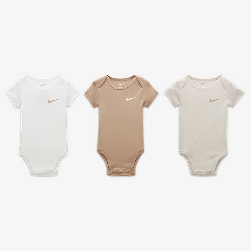 Nike Futura Baby (0-9M) 3-Piece Bodysuit Box Set. Nike.com