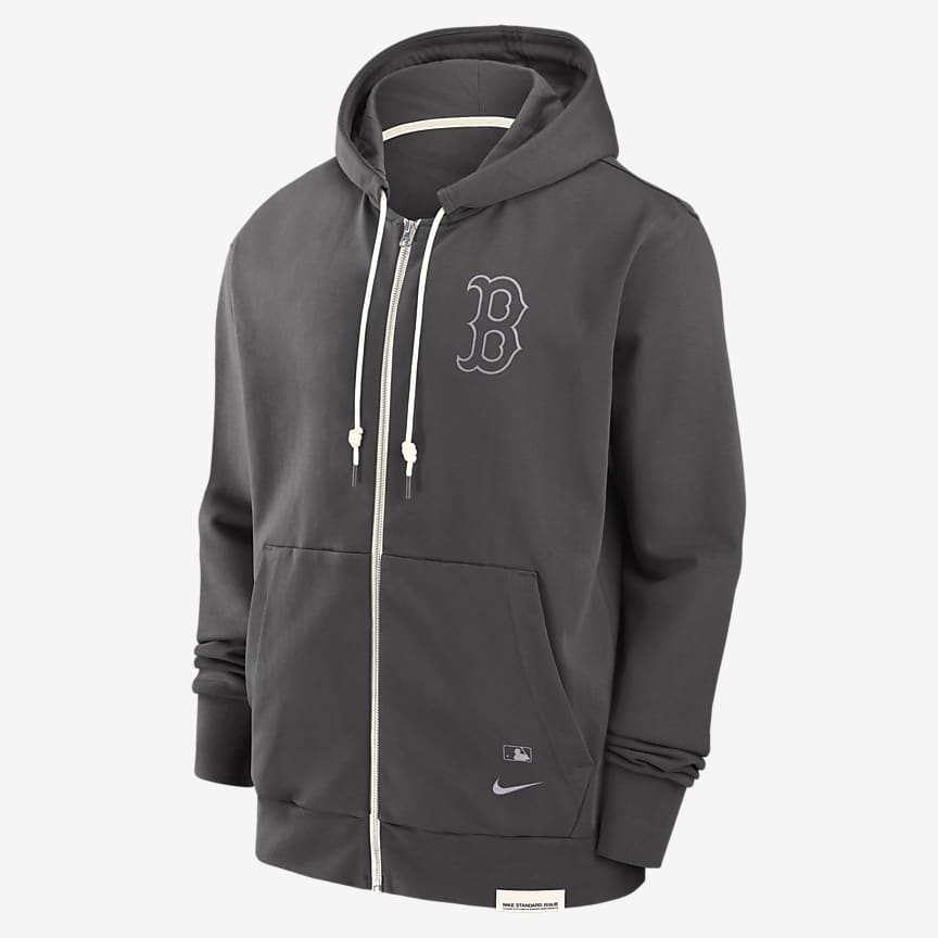 Nike Dri-fit Travel (mlb Boston Red Sox) Men's Full-zip Hoodie. Nike.com