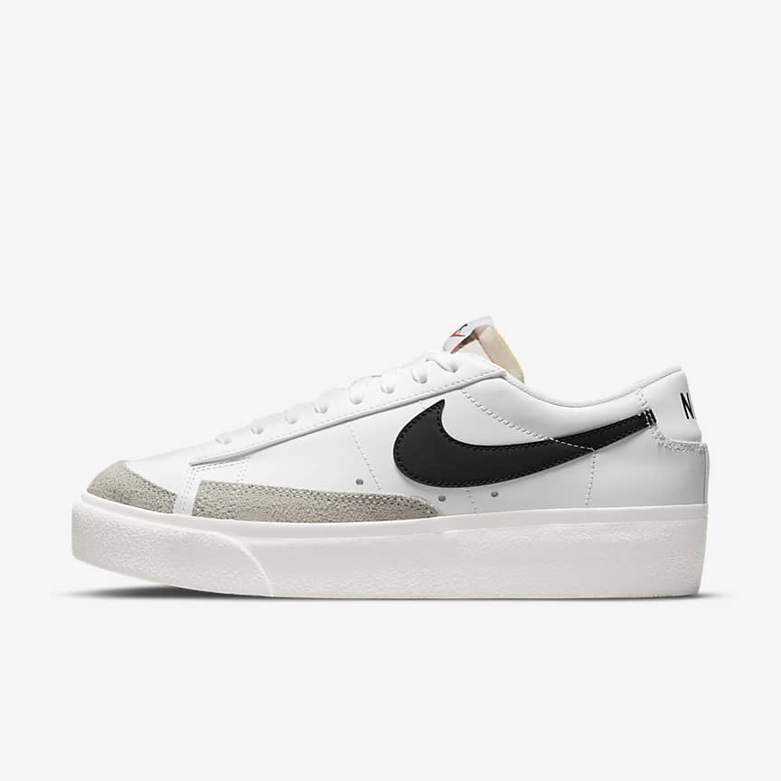 nike womens wmns blazer city low lx black white stores