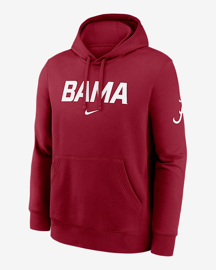 Alabama Sideline Men's Nike Dri-FIT College Pullover Hoodie