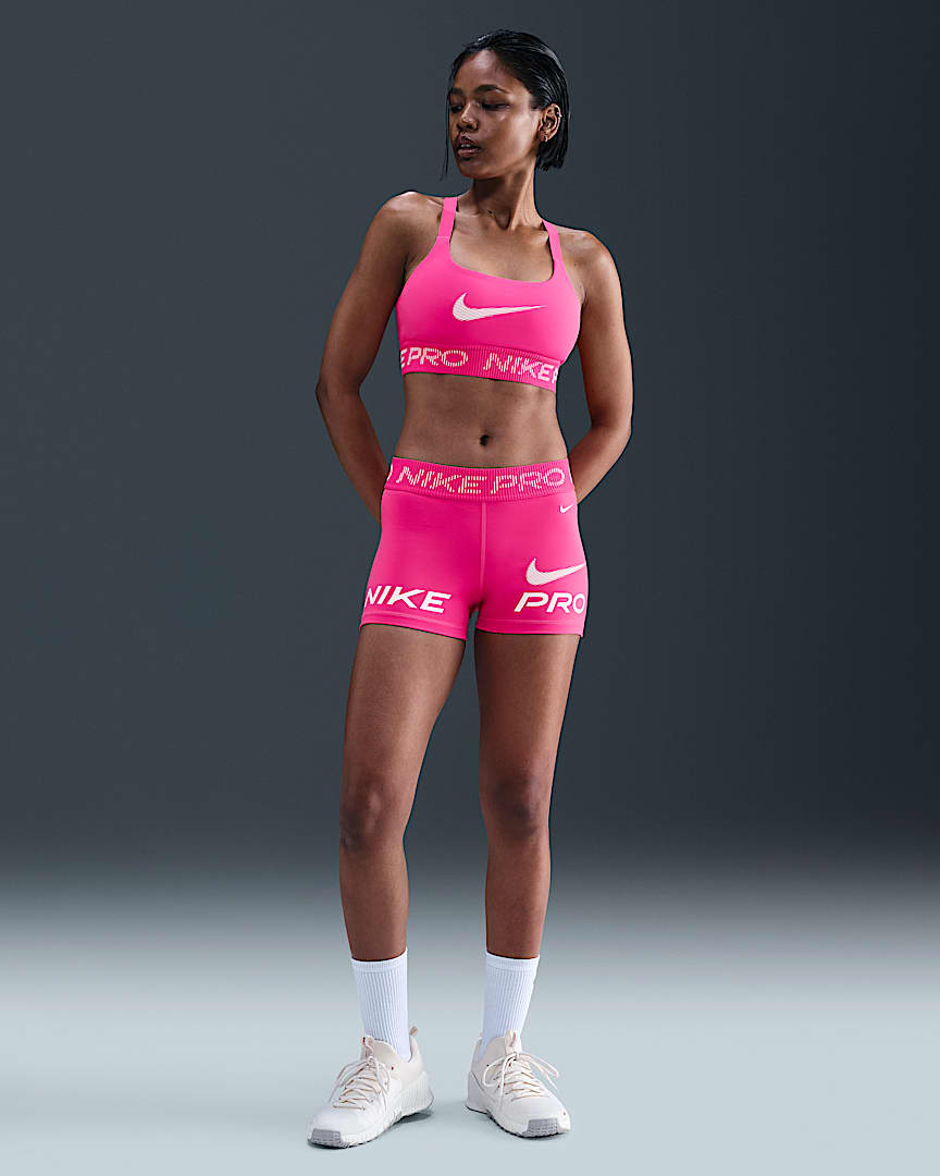 Nike Pro Women's Mid-Rise 3" Biker Shorts