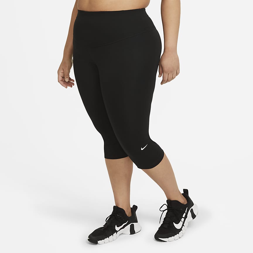 Nike Pro Women's Mid-Rise Crop Leggings 