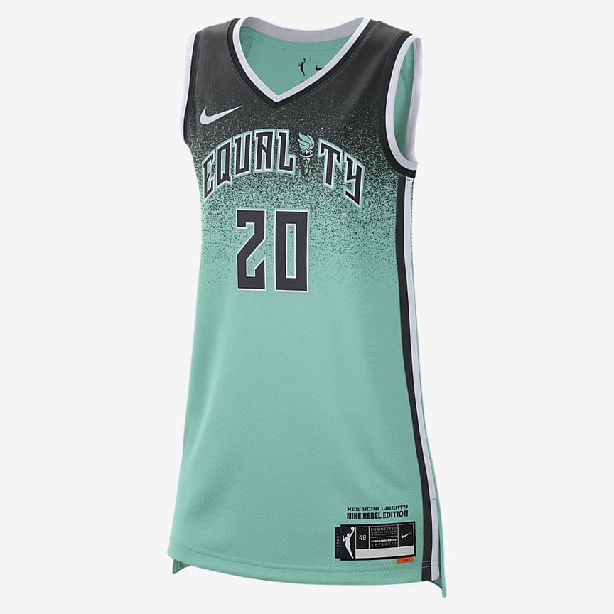 Jersey Nike Dri-FIT WNBA Victory para mujer Kelsey Mitchell Indiana ...