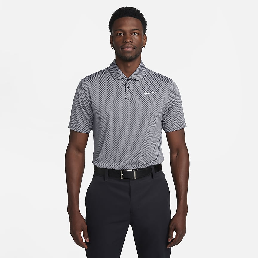 Nike Mens Dri-FIT Polo Golf Shirt ADV Tiger Woods TW Collection (as1, Alpha,  s, Regular, Regular, Ashen Slate/Black/White) at  Men's Clothing store