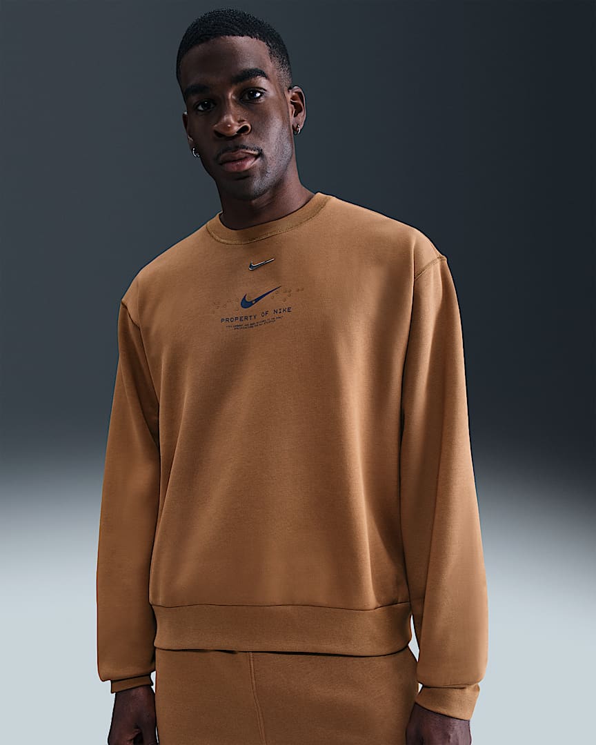 Nike Sportswear Club Men's Fleece Crew-Neck Sweatshirt