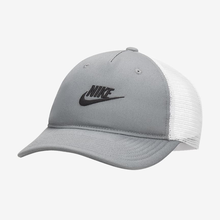 Nike Dri-FIT ADV Club Unstructured Swoosh Cap (US, Alpha, Medium, Large,  White/Black) at  Men's Clothing store