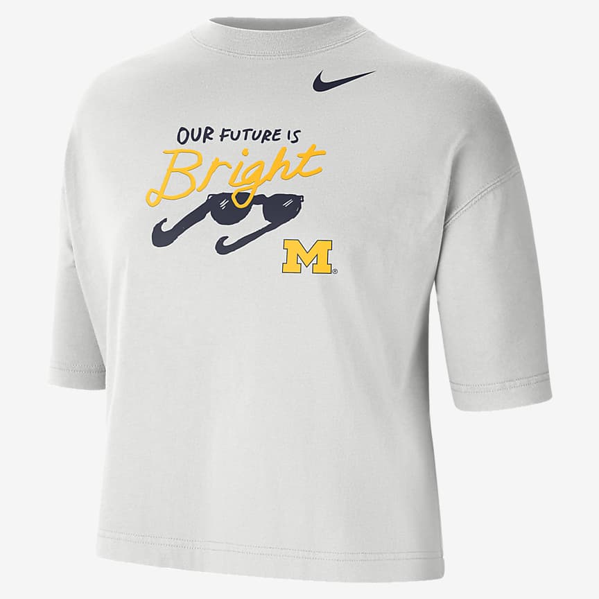 Michigan Women's Nike College T-Shirt. Nike.com