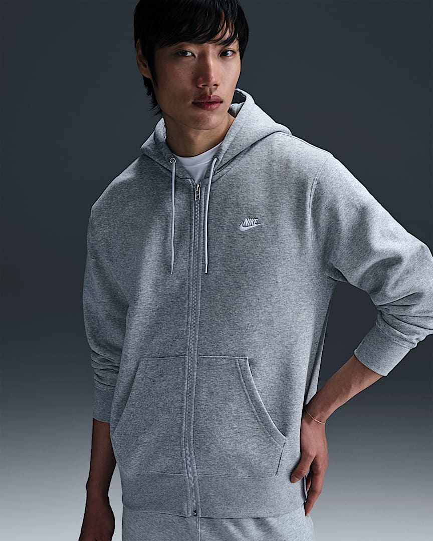 Nike Solo Swoosh Men's Fleece Pullover Hoodie