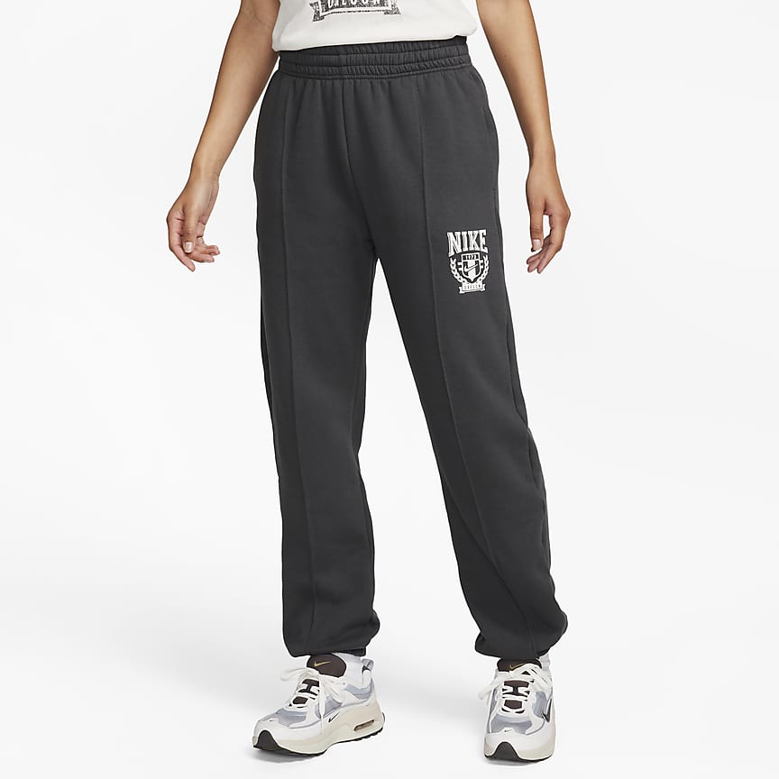 Nike Sportswear Heritage Big Kids' Girls' Woven Pants Black Purple size M L  XL
