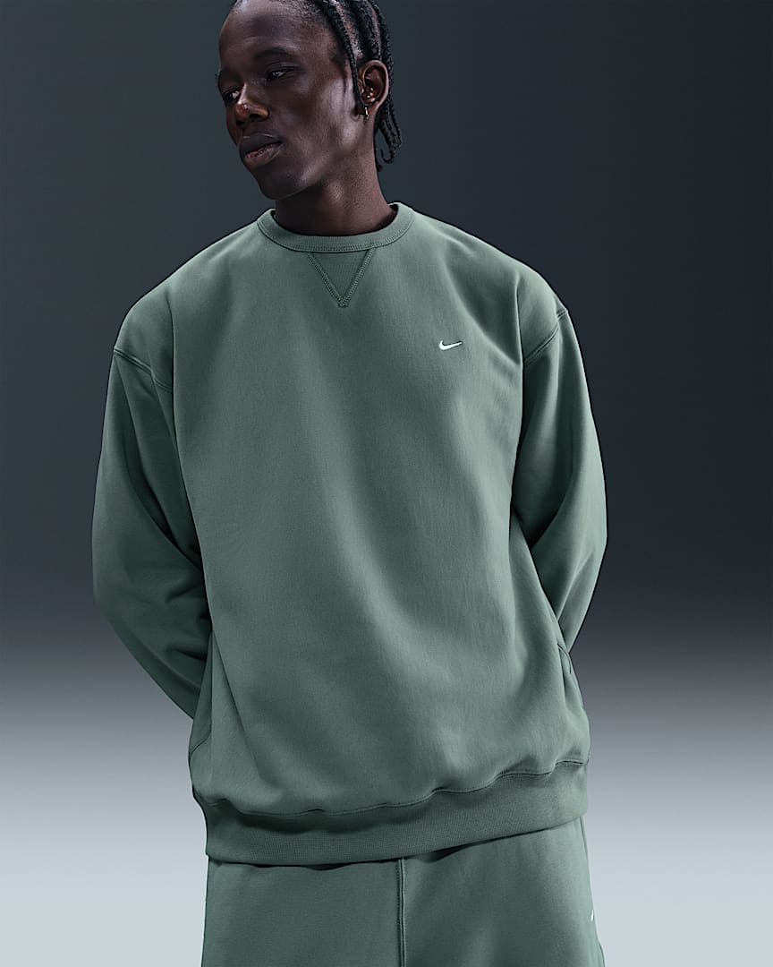 Pánská flísová mikina Nike Solo Swoosh s kulatým výstřihem