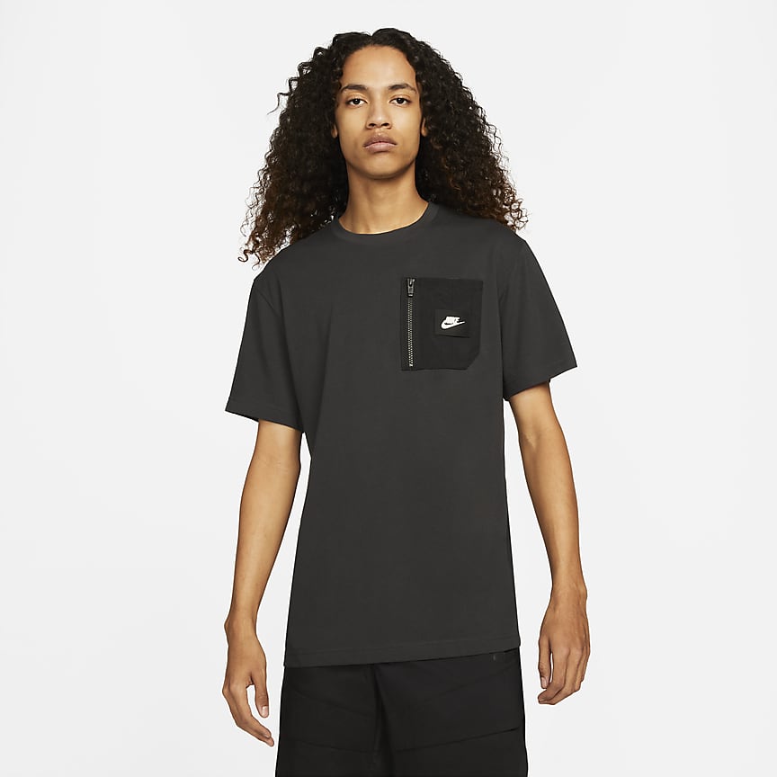 Nike T-shirt met Korte mouwen Sport Utility male Zwart S