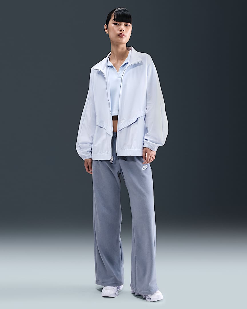 Nike Sportswear Club Fleece Women's Mid-Rise Wide-Leg Cozy Pants