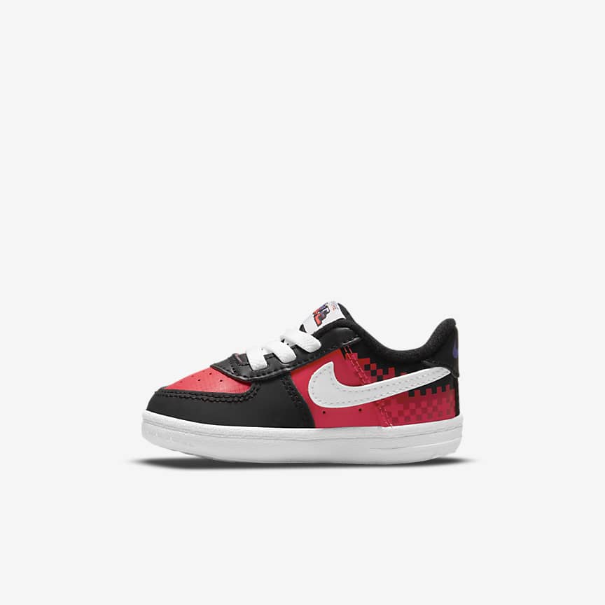 Nike Force 1 Crib Bootie voor baby's 