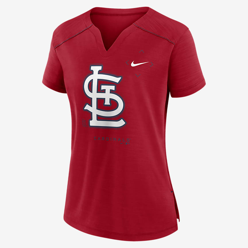 Nike Next Up (MLB St. Louis Cardinals) Women's 3/4-Sleeve Top.