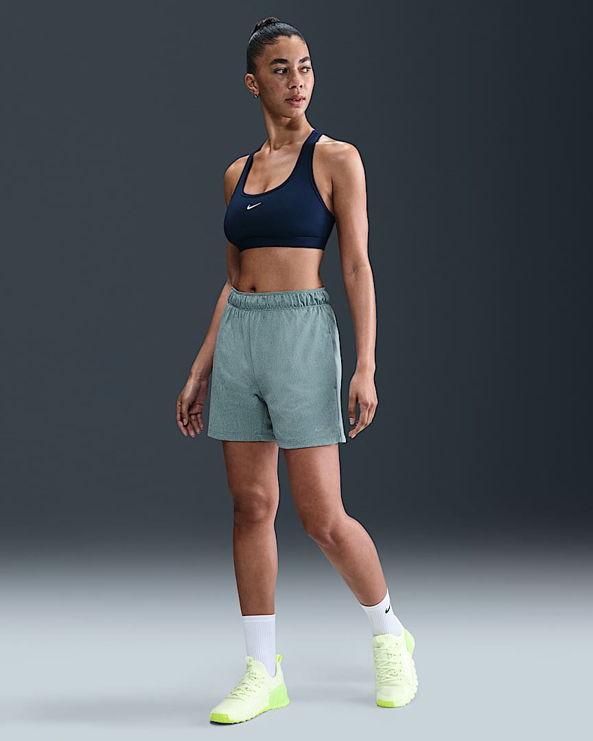 Nike Attack Women's Dri-FIT Fitness Mid-Rise 5" Unlined Shorts